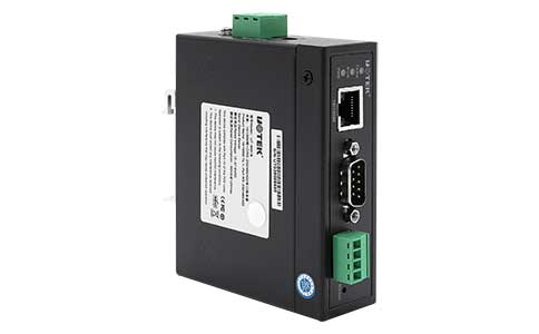 工業串口供電服務器_UT-6801A-POE 10/100M轉1口RS-232/485/422串口服務器