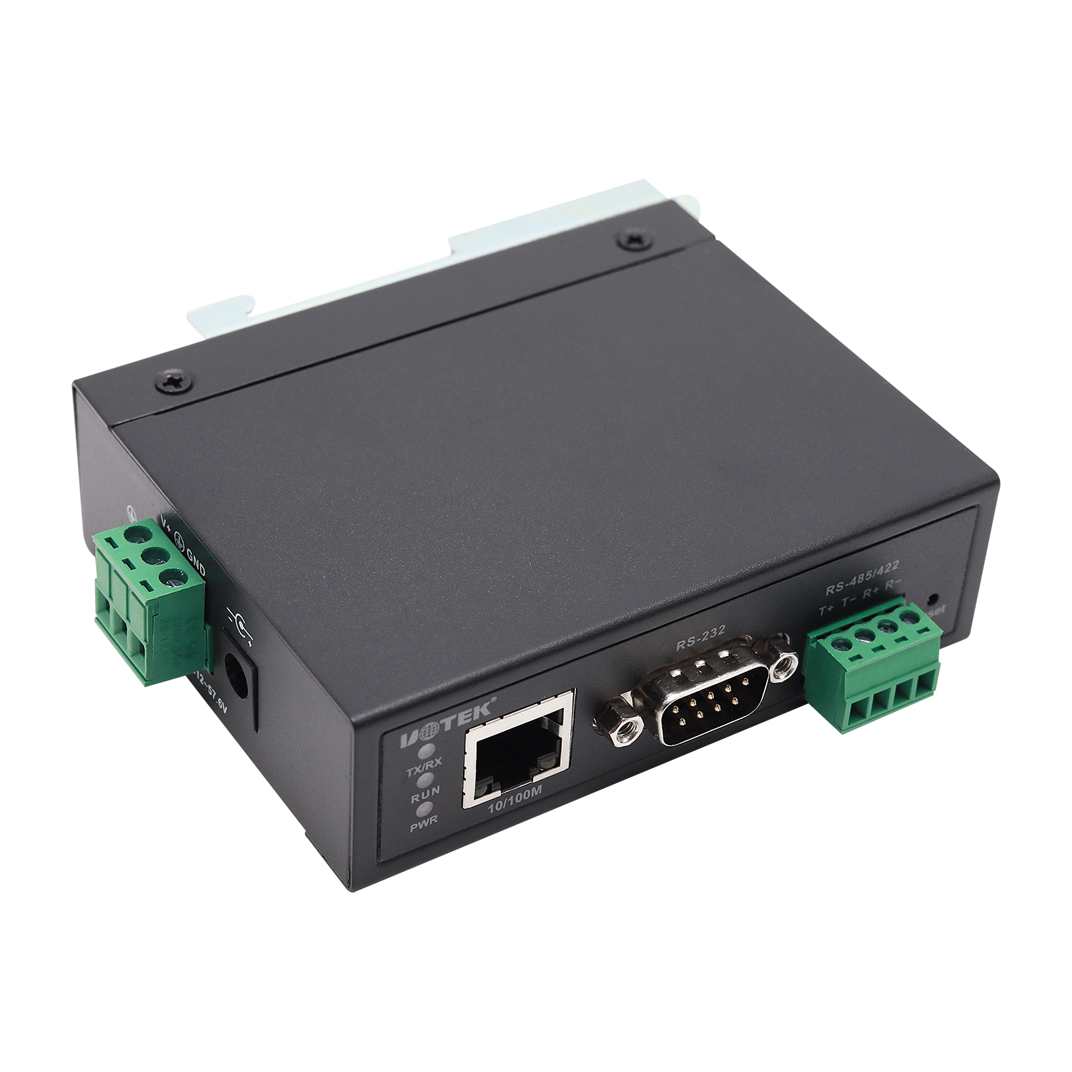 導軌式1口RS232/485/422 串口服務器