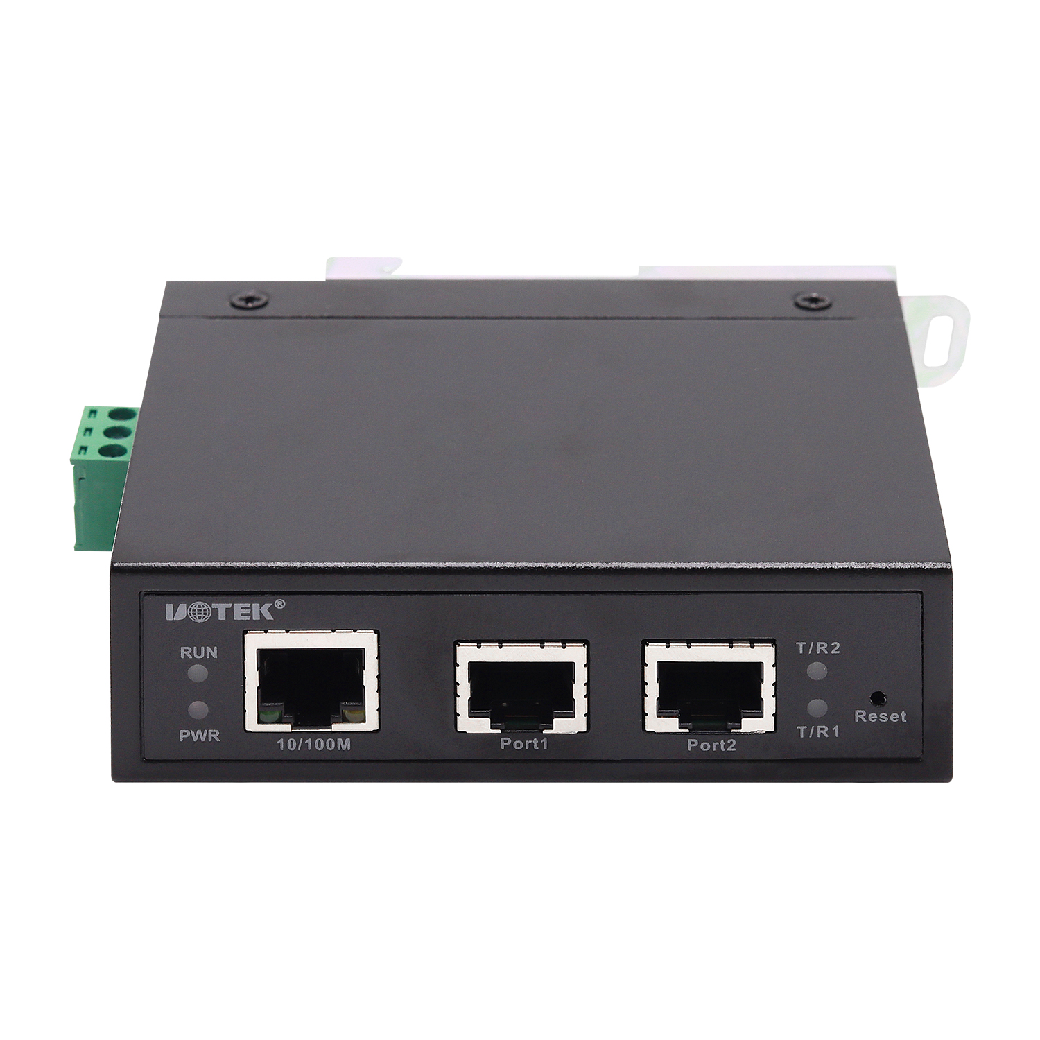 導軌式2口RS232/485/422 串口服務器