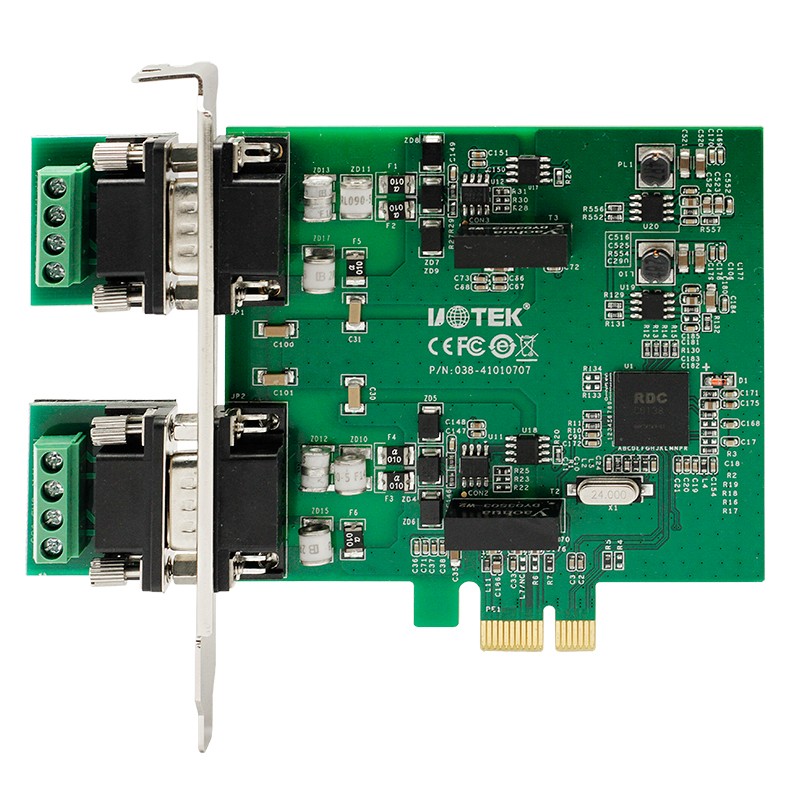 PCI-E轉(zhuǎn)2口CAN卡