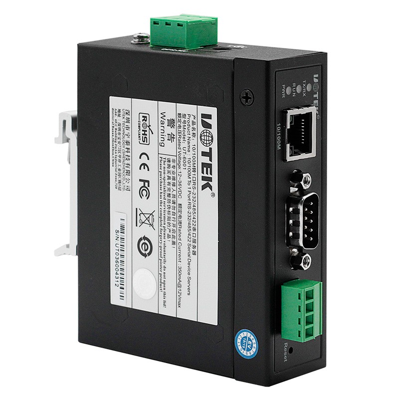 1口RS-232/485/422Modbus 網(wǎng)關(guān)