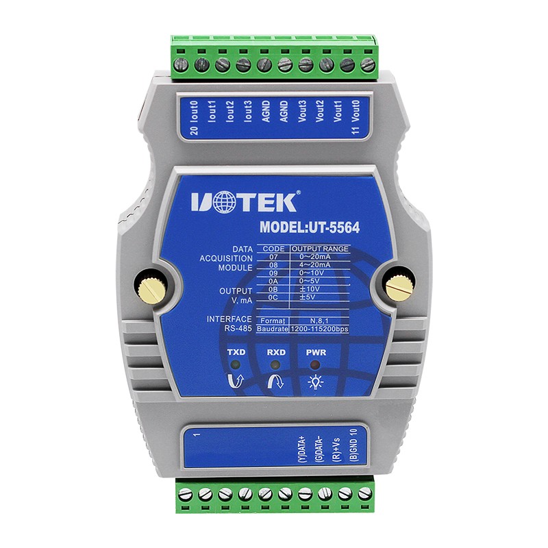 4通道遠程數(shù)據(jù)采集控制模塊